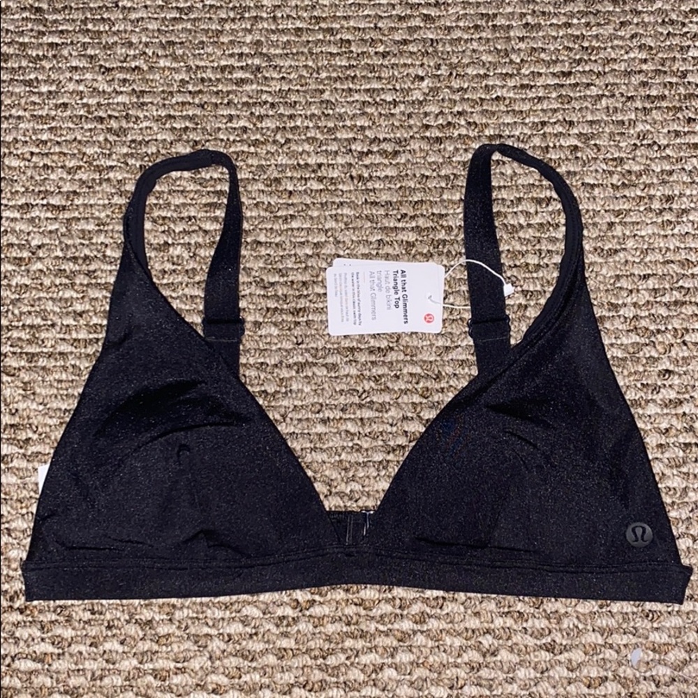 Lululemon all that glimmers triangle top. NWT.